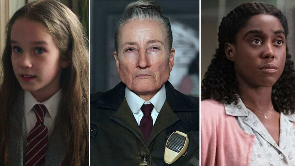 Alisha Weir, Emma Thompson y Lashana Lynch en 'Matilda, de Roald Dahl: El musical'