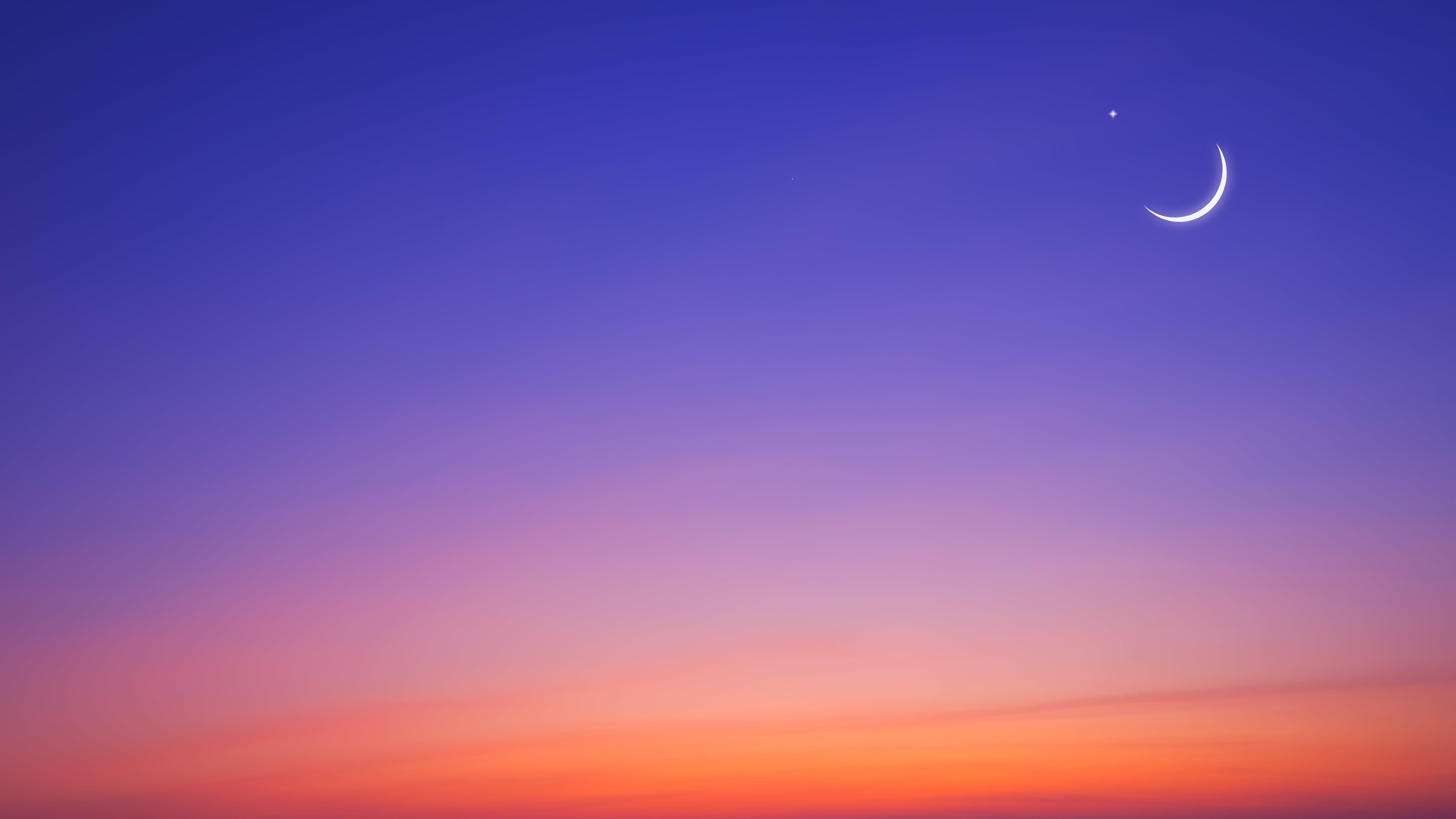 Luna, Venus y Júpiter brillan juntos