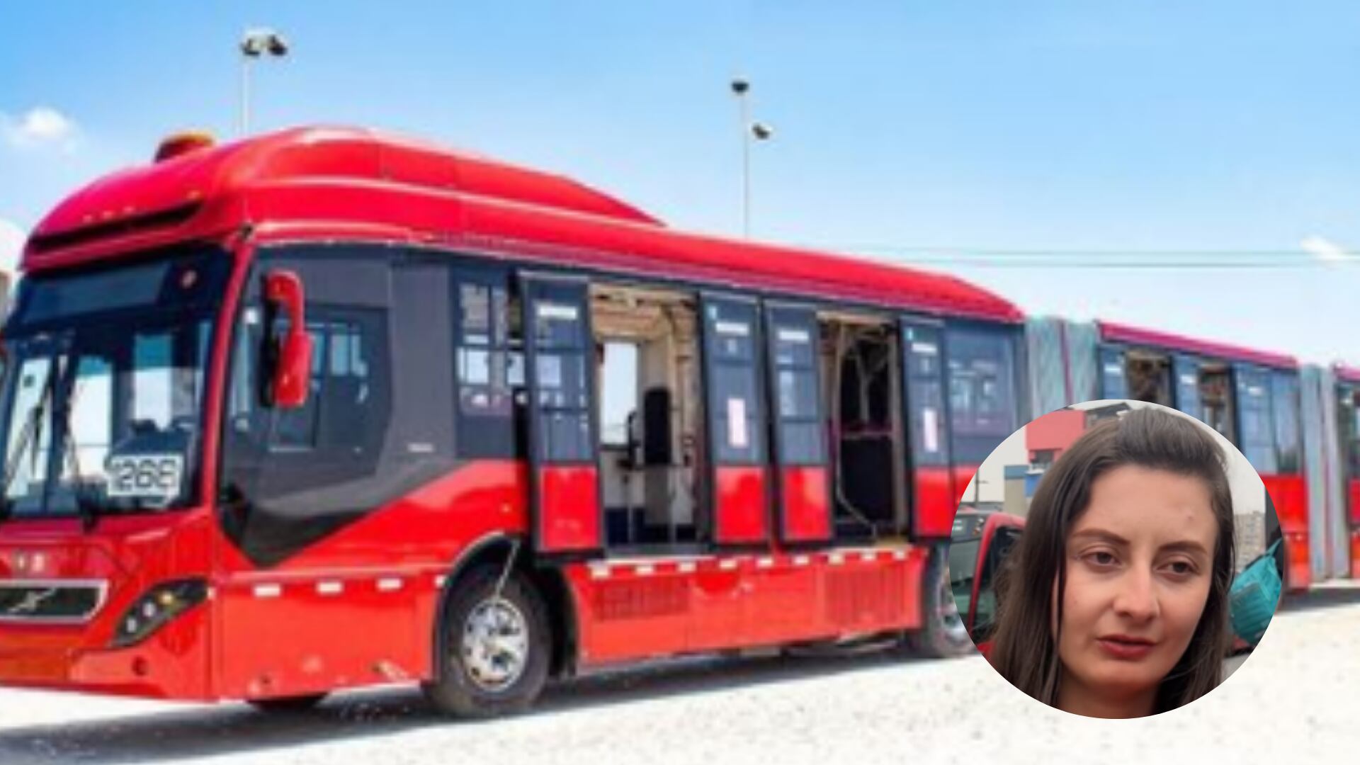 Mujer dice estar casada y enamorada de un bus de TransMilenio