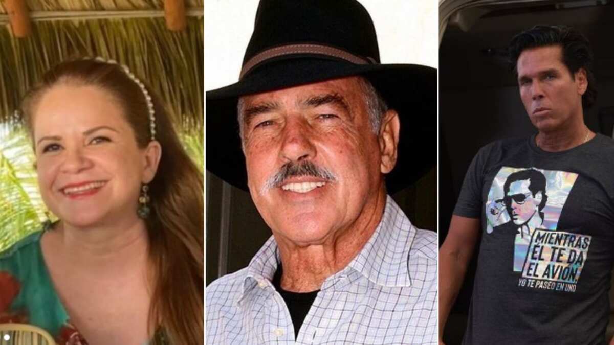 Roberto Palazuelos, Andrés García y Margarita Portillo