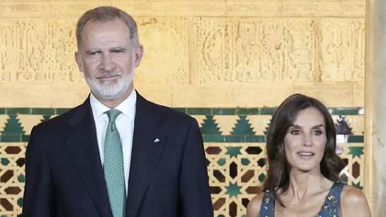 Los reyes Felipe y Letizia