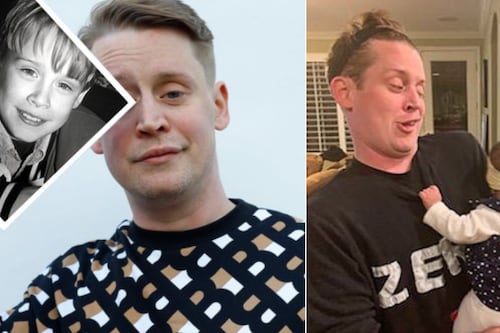 “Quiero mantener la ilusión” Macaulay Culkin muestra su lado más tierno junto a sus hijos en Navidad