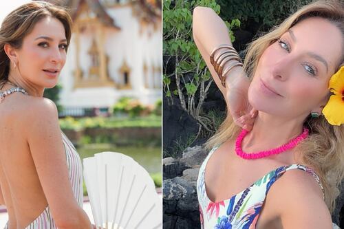 Geraldine Bazán deslumbra en impactante bikini verde pero este detalle llamó la atención: “qué mal editada se ve”