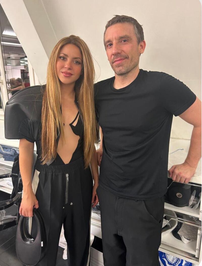 Shakira y Julien Dossena