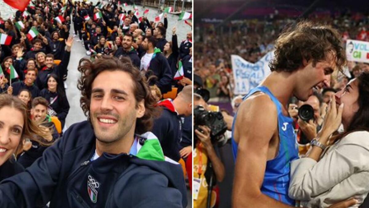 Gianmarco Tamberi anillo