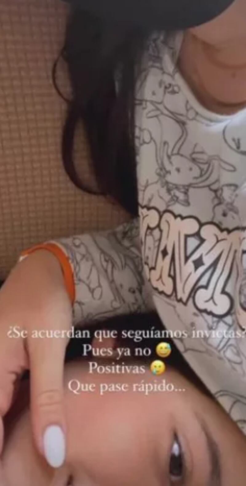 Cristina Morales se contagió de Covid-19 junto a su hija Alessandra