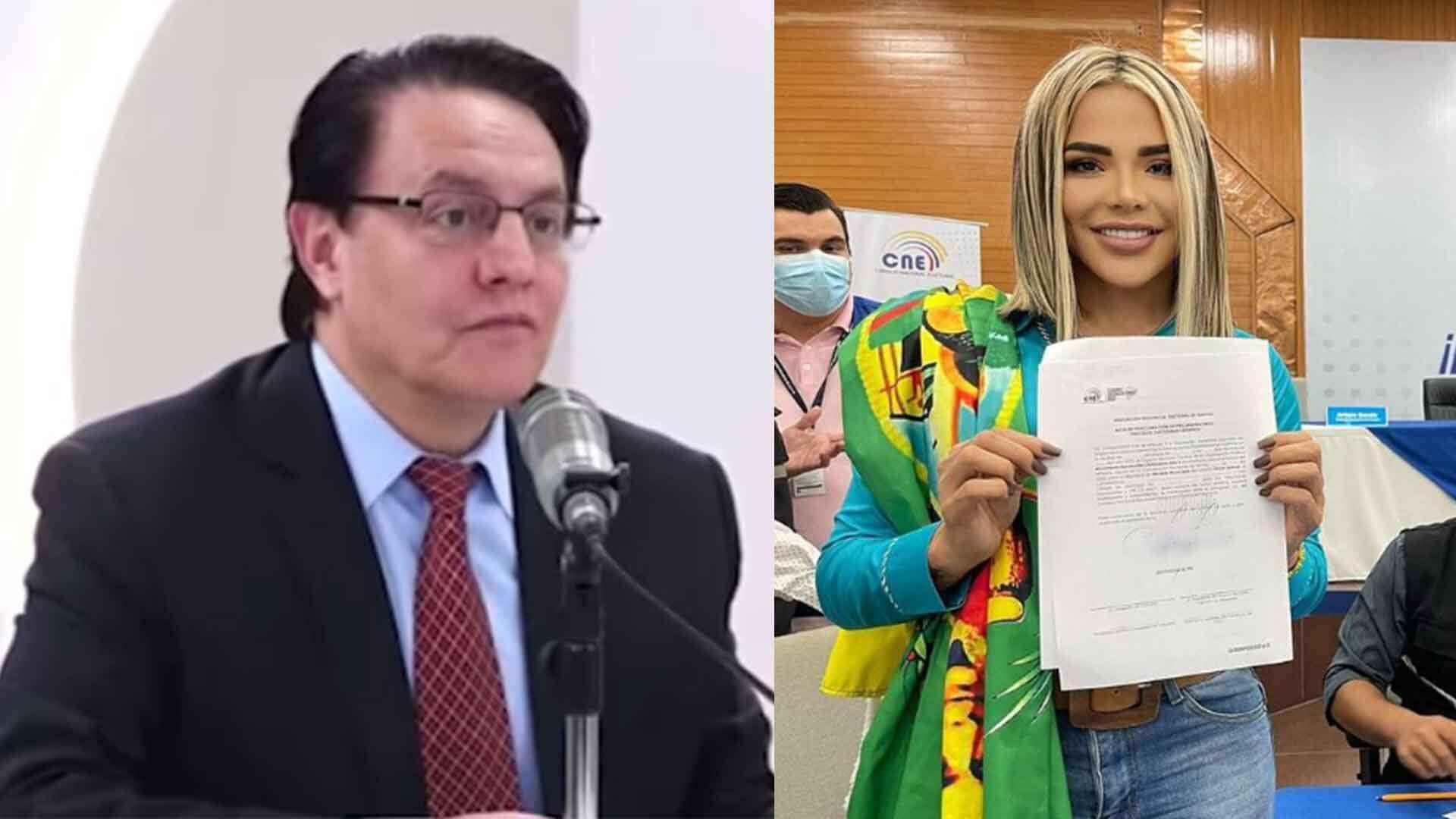 Fernando Villavicencio, María Fernanda Vargas.