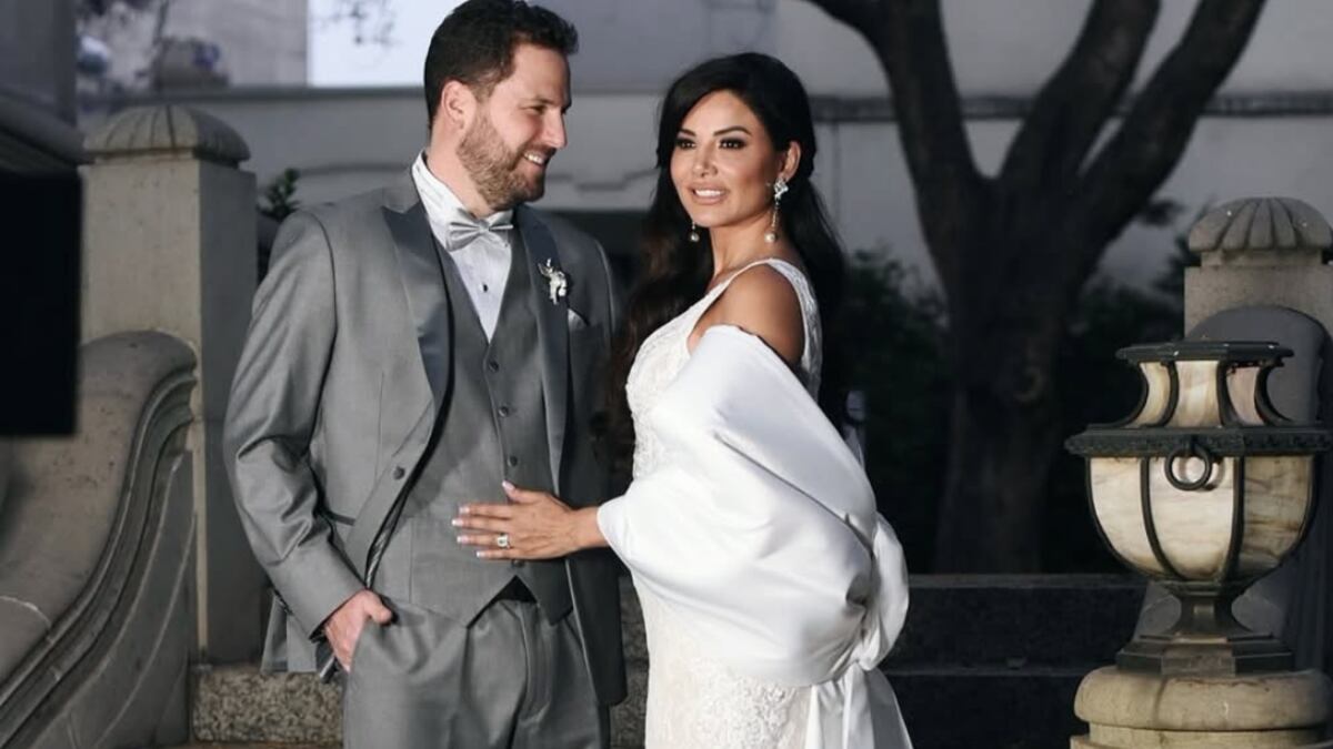 Por este detalle aseguran que la boda de Aleida Núñez fue un “montaje”.