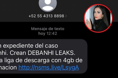 ¡Cuidado! Mandan virus por mensaje de texto con supuesta información del caso Debanhi