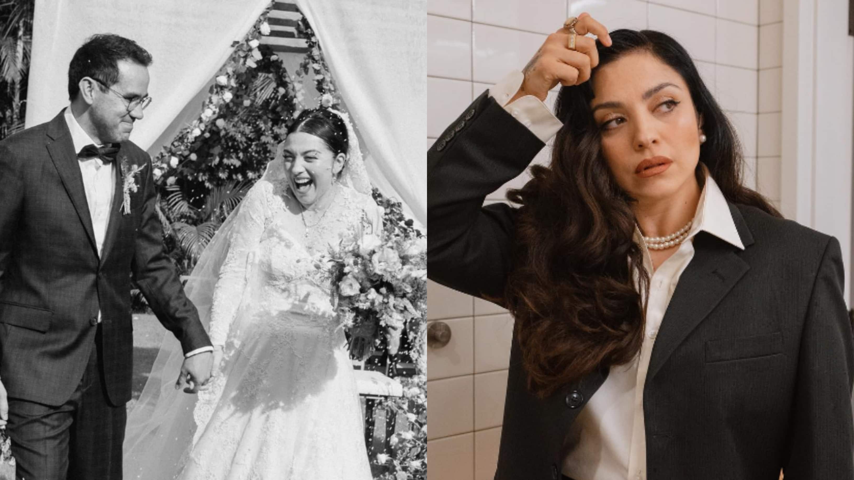Mon Laferte vivió un cuento de hadas en su boda con Joel Orta