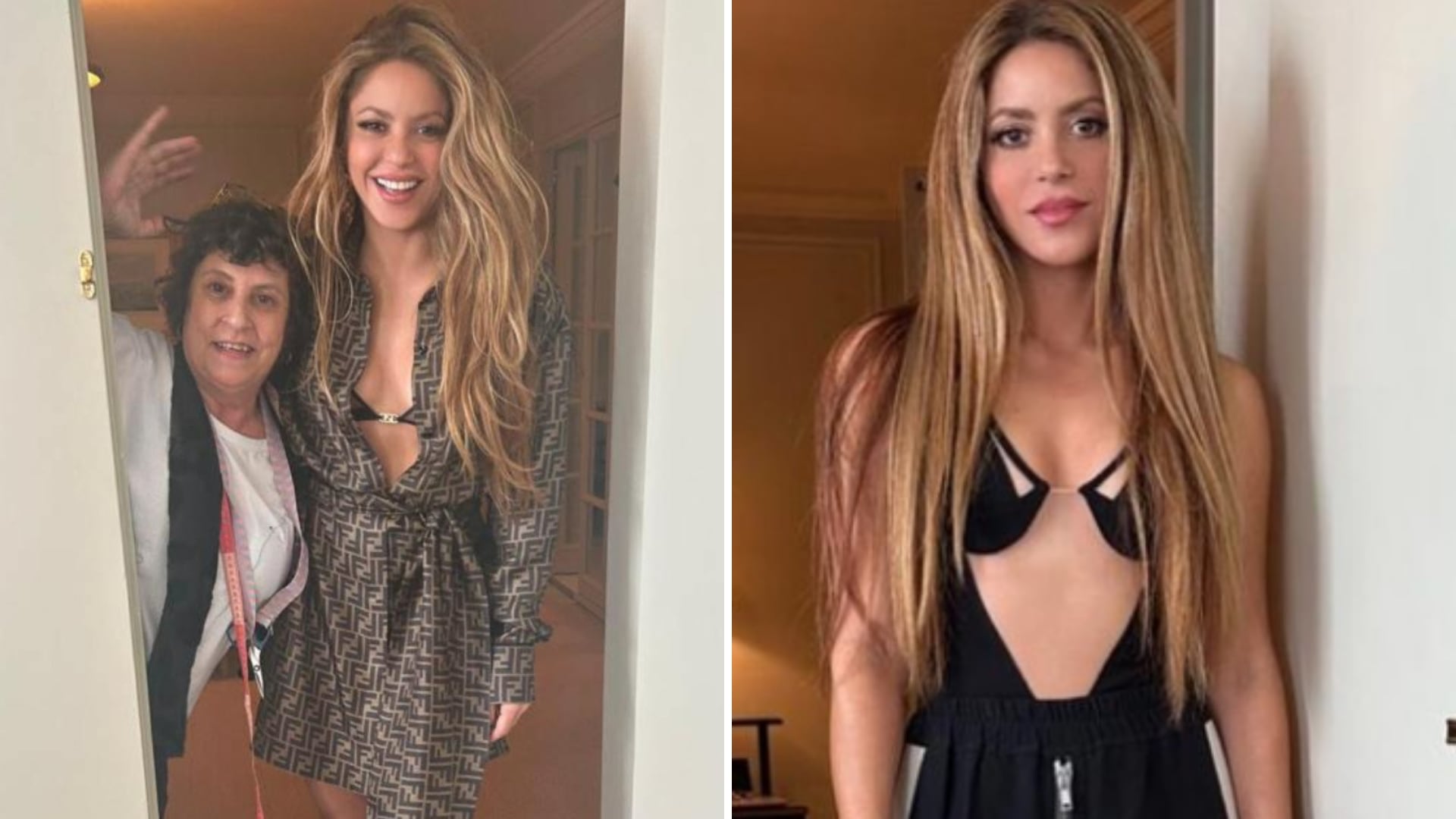 Shakira se llevará a su costurera por toda Europa.