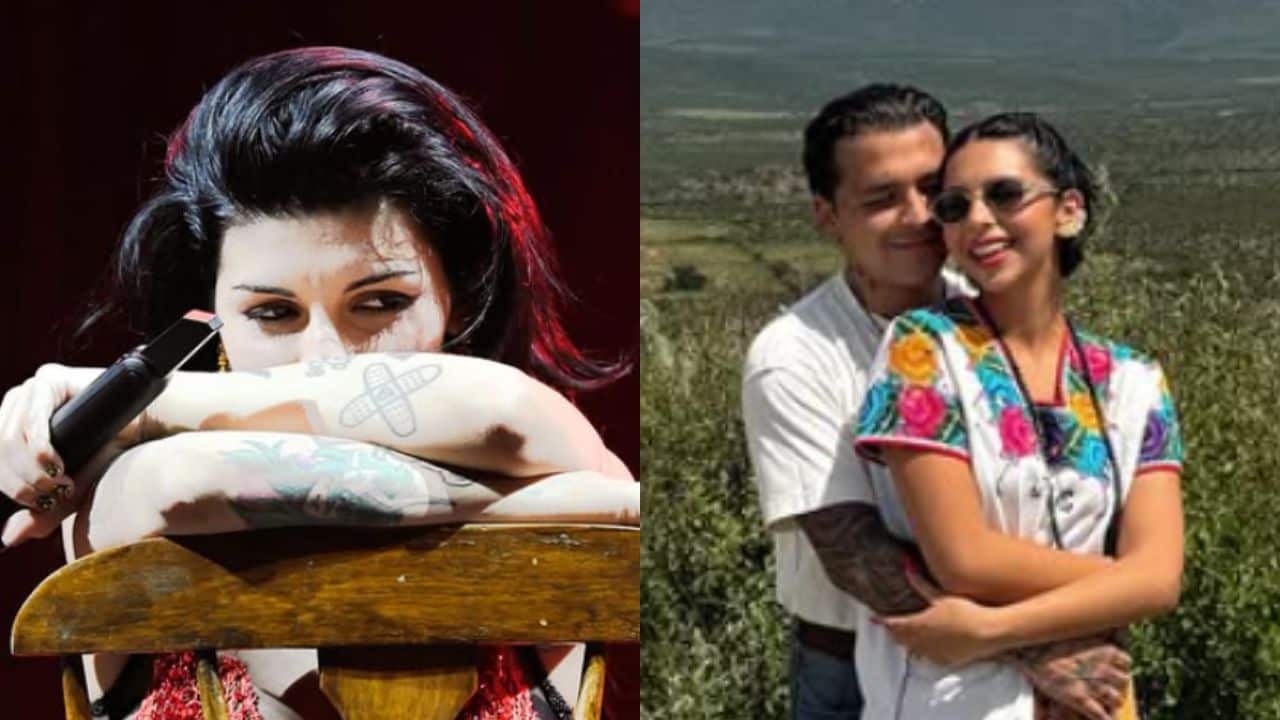 Cazzu, Christian Nodal y Ángela Aguilar