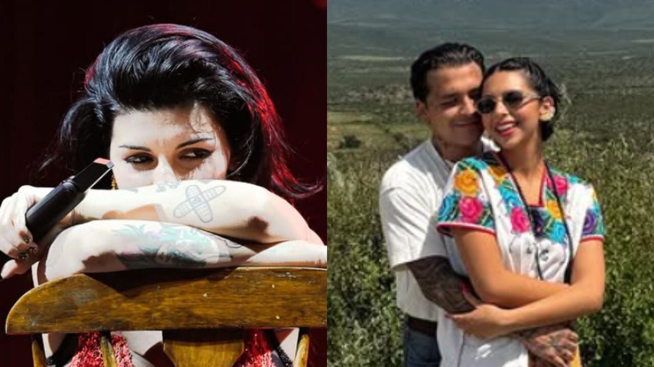 Cazzu, Christian Nodal y Ángela Aguilar