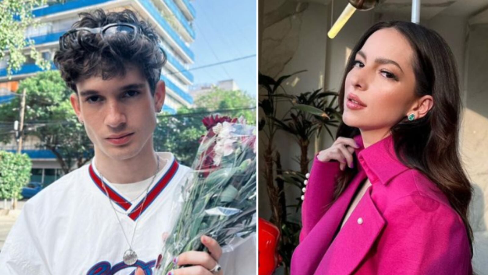 León Leiden y Paty Cantú