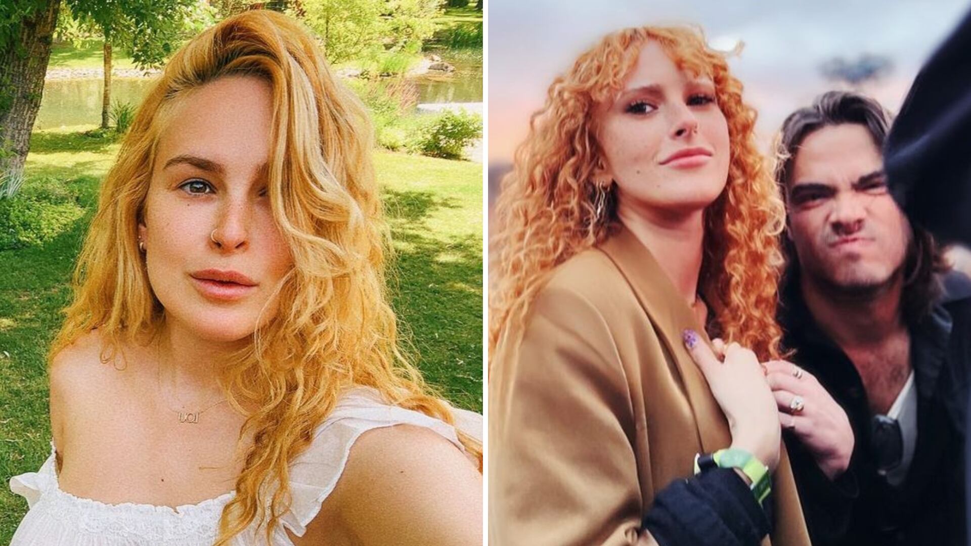 Rumer Willis y su pareja.