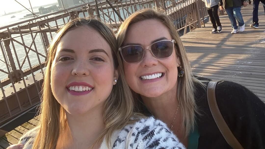 Úrsula Strenge y su hija Camila