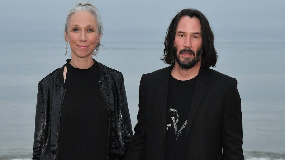 Keanu Reeves y su prometida, Alexandra Grant