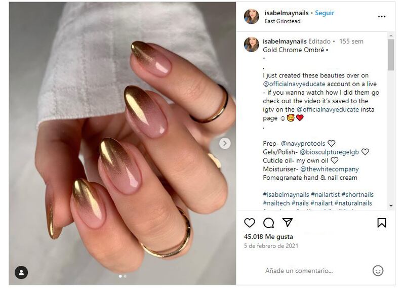 Las uñas baby boomer de colores son perfectas para la primavera-verano