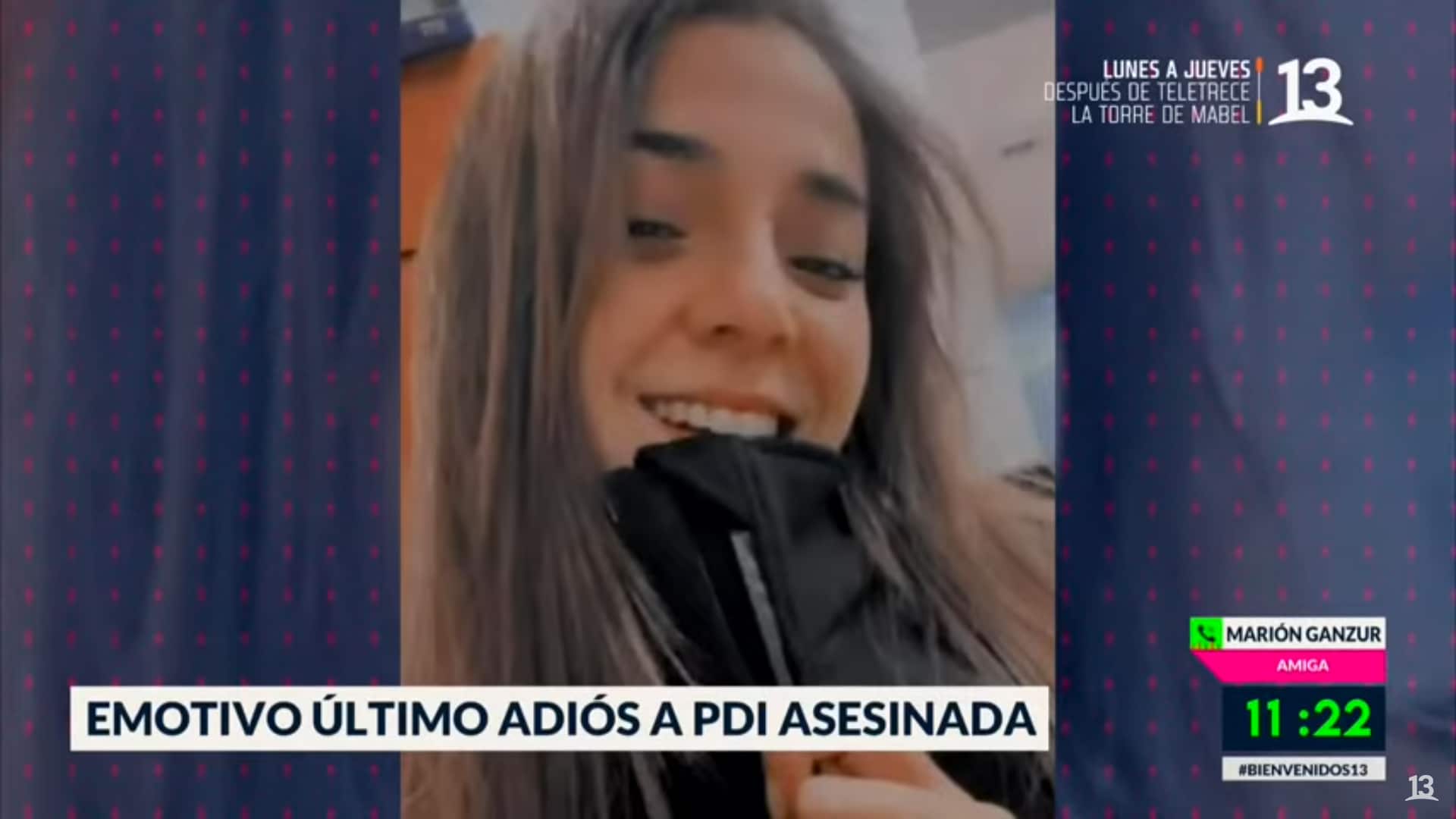 Valeria Vivanco, Subinspectora de la Policía de Investigaciones