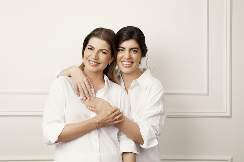 María José Baquerizo Queirolo y su madre, Rosanna Queirolo