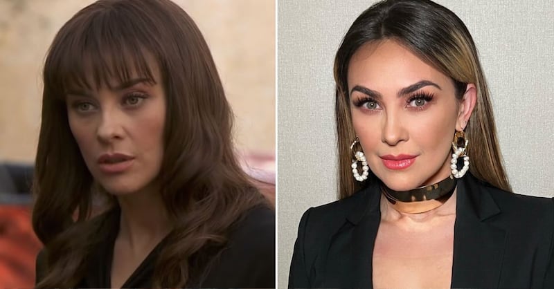 Aracely Arámbula en 'La patrona' y en la actualidad