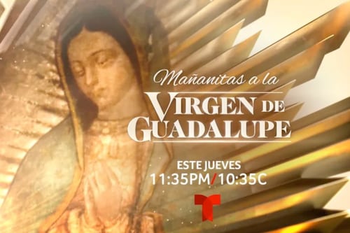 Desde Maite Perroni hasta Bobby Pulido... ¿qué artistas le cantarán a la Virgen de Guadalupe en Telemundo?