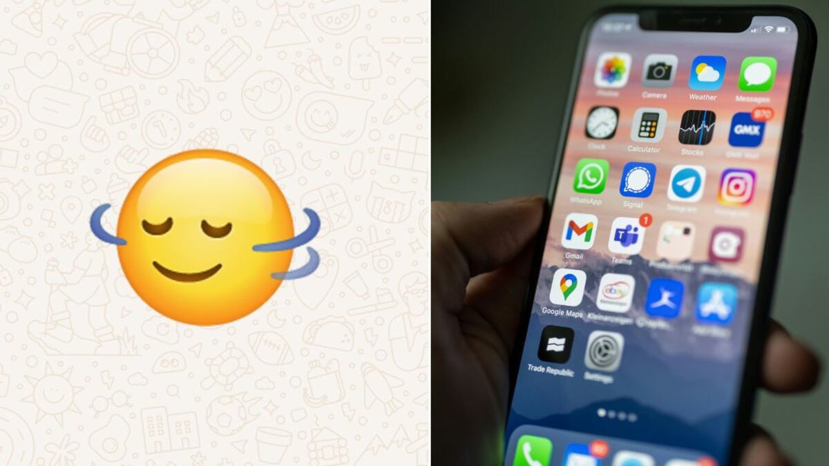 El emoji moviendo la cabeza horizontalmente es nuevo en WhatsApp