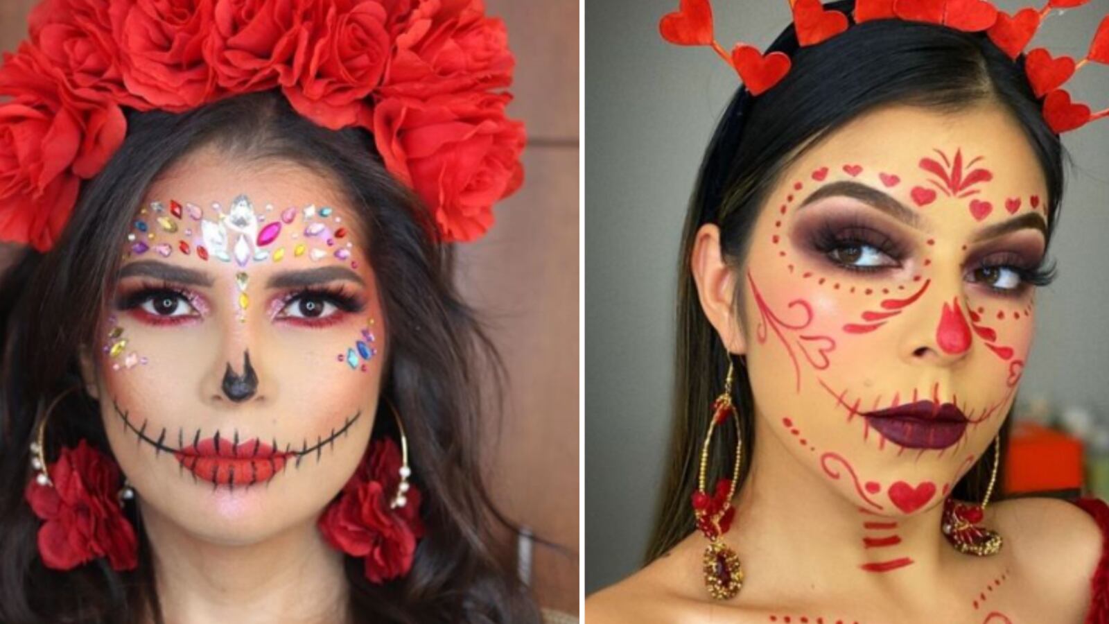 Maquillaje de Catrina para el día de muertos 2024