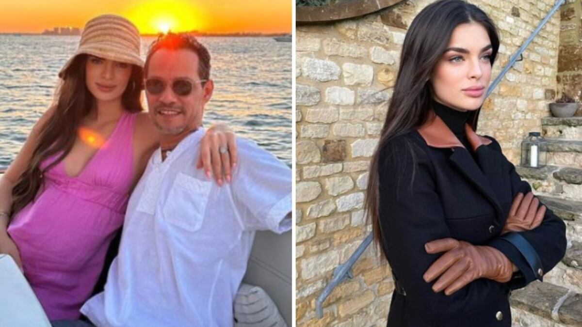 Nadia Ferreira y Marc Anthony relación