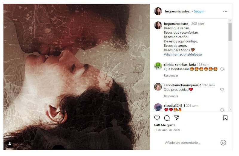 Begoña Maestre junto a su pareja, Sergio Tubío