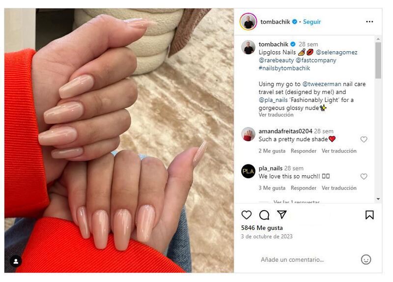 Selena Gomez está consolidada como una musa de las manicuras