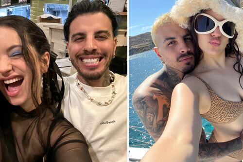 Rauw Alejandro llora en pleno concierto de Barcelona, al cantar el tema que le dedicó a Rosalía