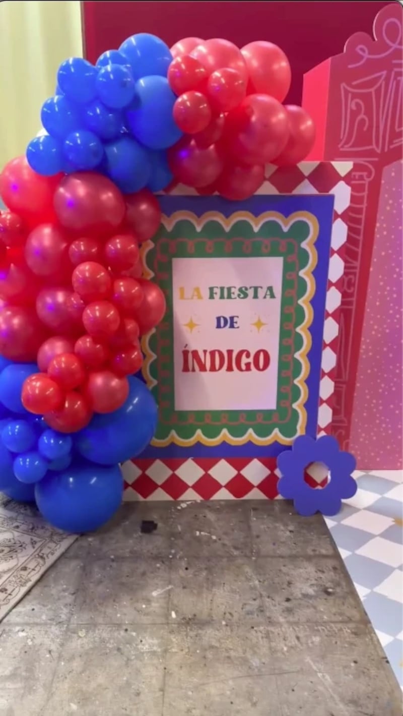 Así fue el cumpleaños de Índigo