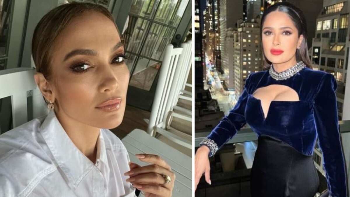 Jennifer López y Salma Hayek