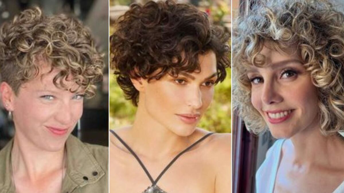 15 cortes de pelo corto para mujeres con cabello rizado modernos y rejuvenecedores