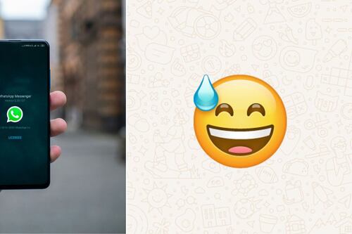 WhatsApp: este es el verdadero significado del emoji con una gota en la frente