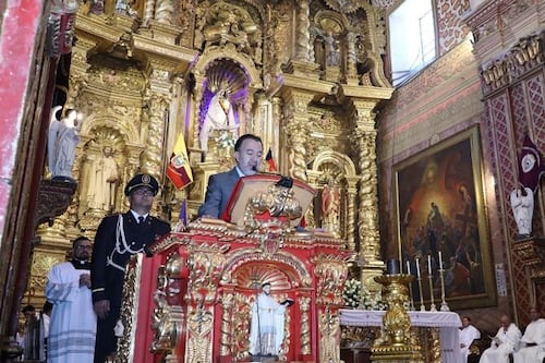 Quito despierta para sus fiestas: así vivimos el Te Deum y el embanderamiento de las Fiestas 2025