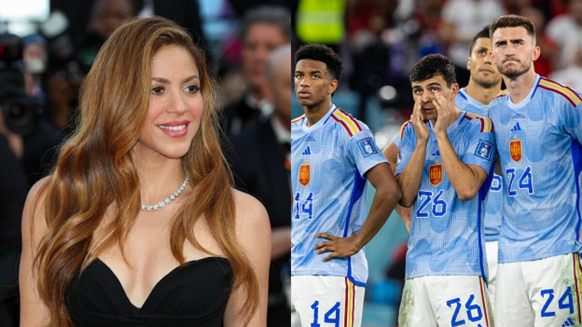 Ahora culpan a Shakira de la eliminación de España