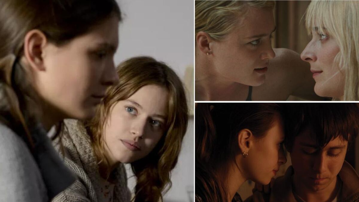 Escenas de las películas Respira, Brilla por siempre y Super Dark Times