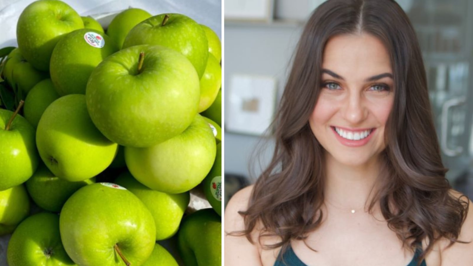 Mascarilla de manzana verde para hacer crecer el pelo