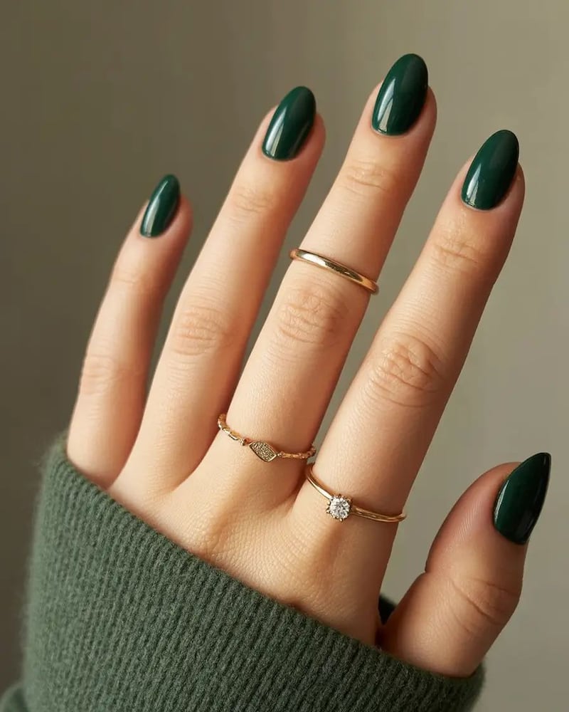 Manicura forest green