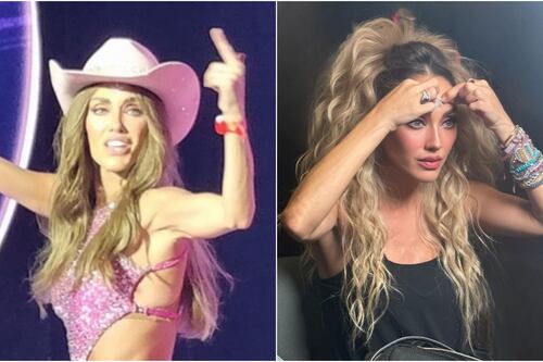 Anahí regaña a fans en pleno concierto por su “falta de energía”, mientras ella enferma da el cien