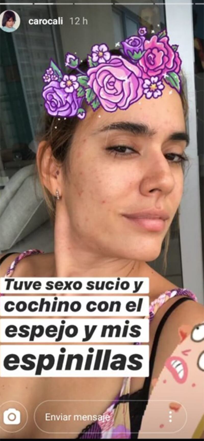 Carolina Ramírez sorprendió a sus seguidores con su nuevo look.