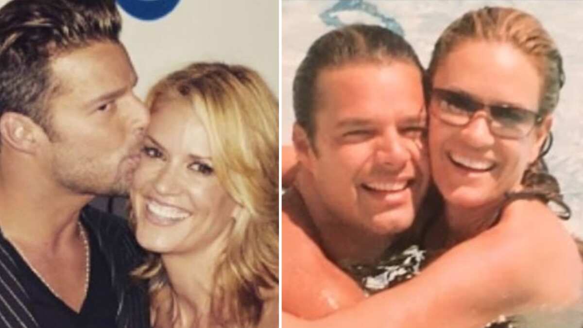 Rebecca de Alba y Ricky Martin