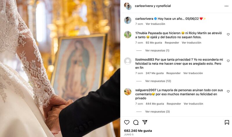 Boda de Cynthia Rodríguez y Carlos Rivera