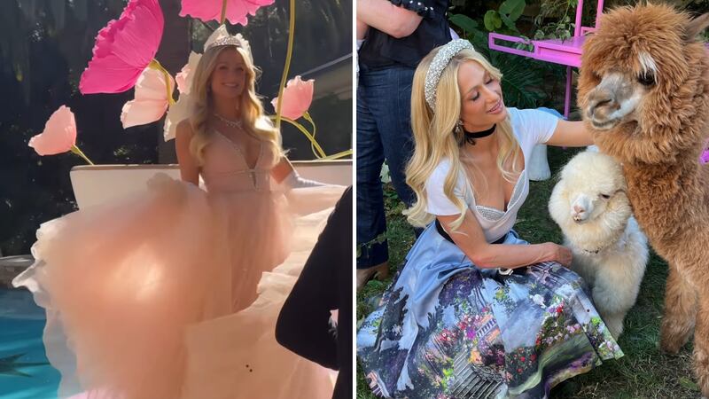 Entre tazas gigantes y conejos: así fue la impactante fiesta con temática de 'Alicia en el país de las maravillas' de la hija de Paris Hilton.