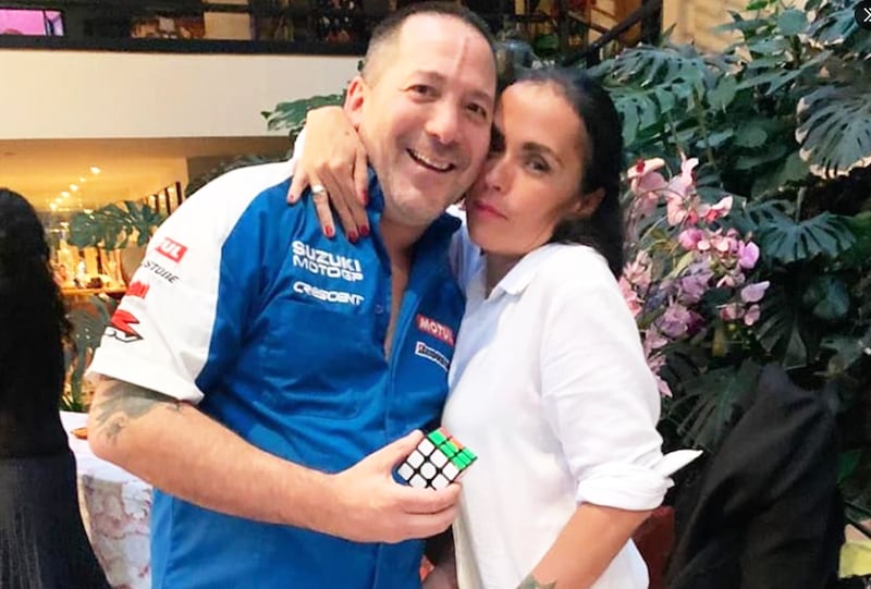 Mayela Laguna y Luis Enrique Guzmán / Foto: Twitter @multimediostv
