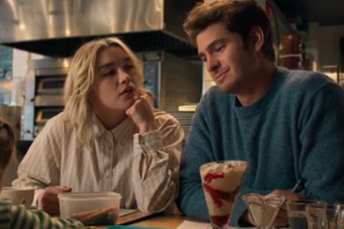 “Qué tierno”, el gesto de Andrew Garfield con Florence Pugh por el que dicen que está enamorado de ella