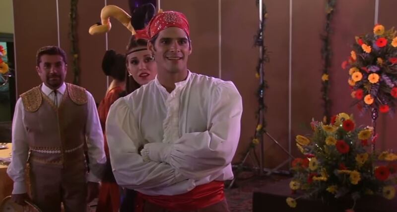 Saúl en la telenovela "Rubí"