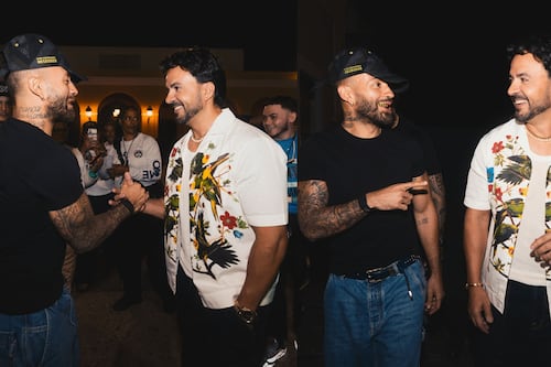 Luis Fonsi y Feid anuncian “Cambiaré”, su incursión en la salsa, desde las calles de Puerto Rico